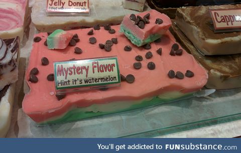 "mystery flavor"