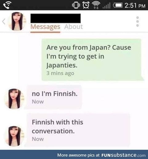 Killed the opportunity