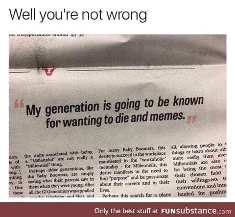 We already are