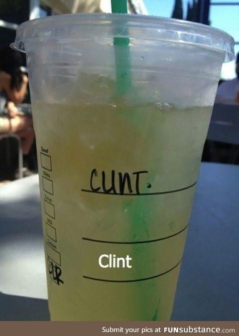 The barista hates clint