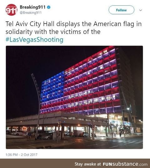 A show of solidarity after America's national tragedy