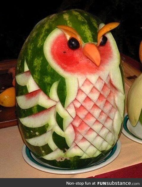 Watermelon owl