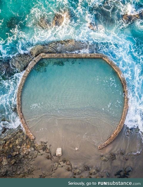 A tidal pool