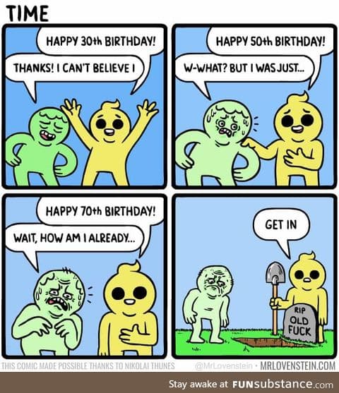 I'm an old f*ck too