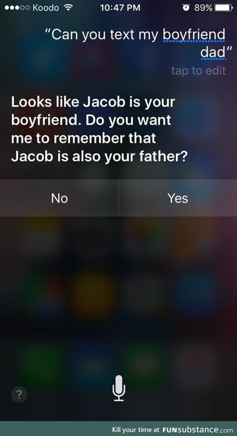 Siri keeps an open mind. Siri passes no judgements