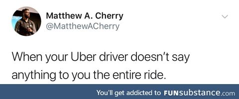 Unless I've been drinking