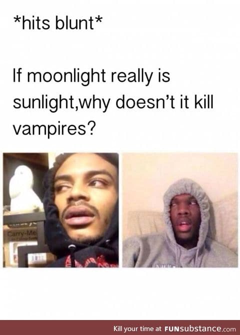 Why doesn't moonlight kill vampires