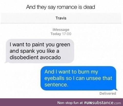 Girls aren't romantic