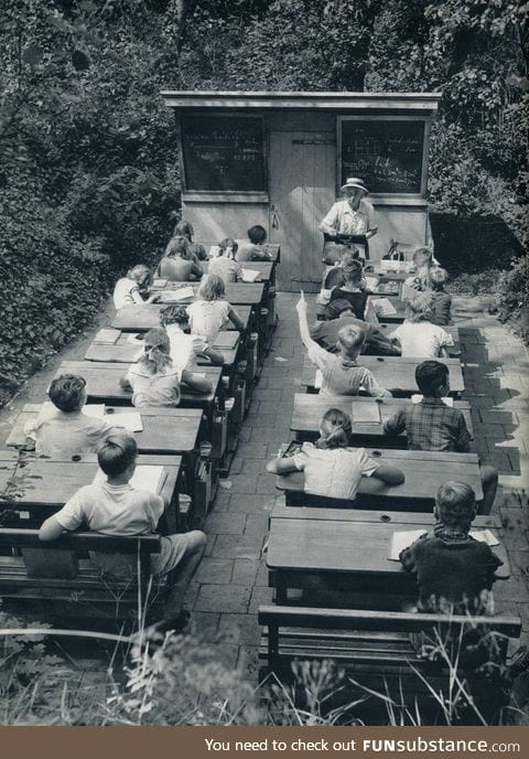A Forgotten Age of Open-air Schools in the Netherlands, 1957