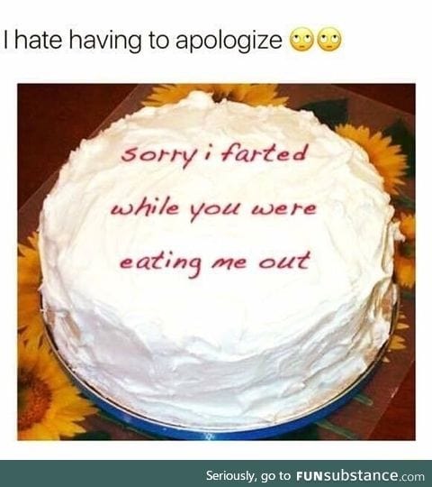 Most embarrassing apology
