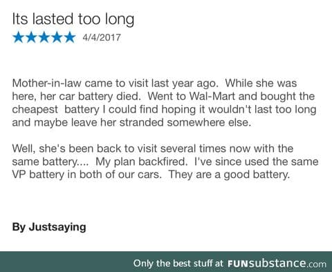 The best car battery review ever