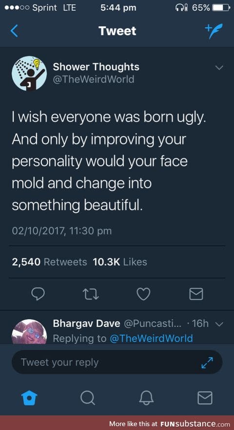 I'd be even uglier