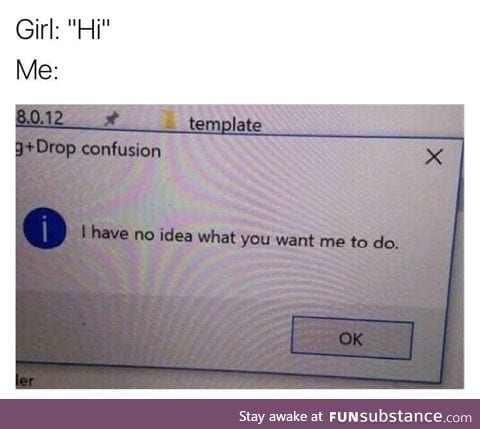 What do I say