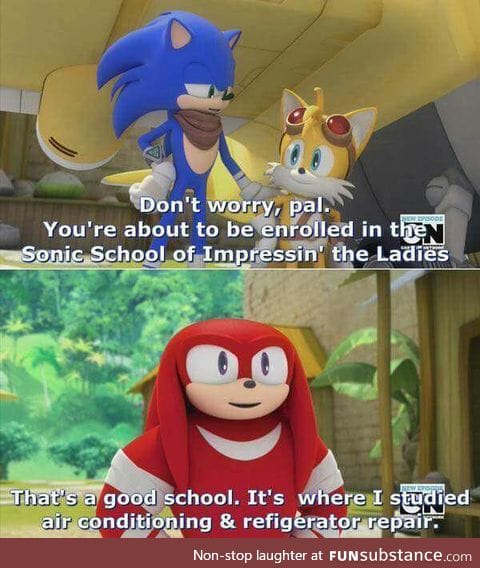 Sonic Boom has no chill