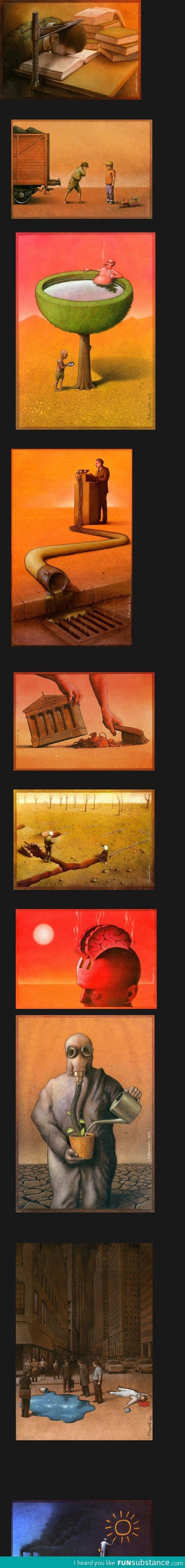 The world we've made