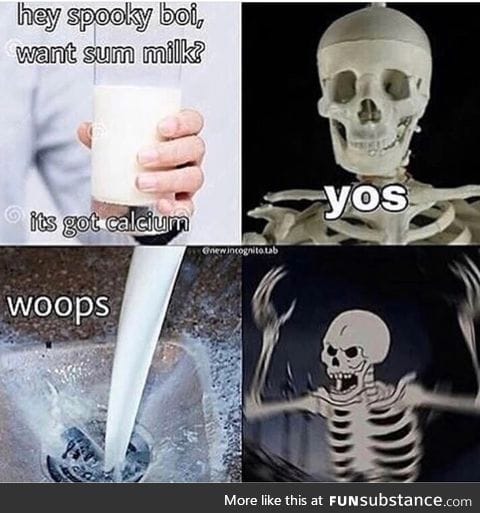 Spooky boi gets anger