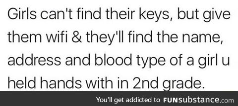 Girls make good investigators