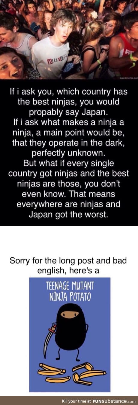I present you the ninja theory