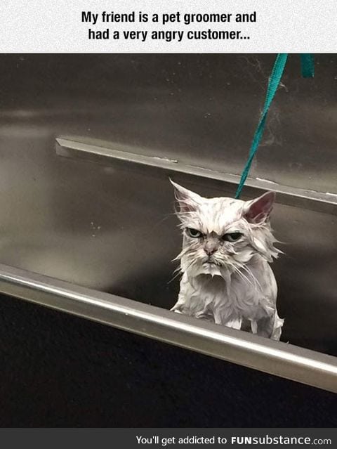 Angry customer