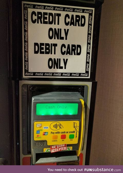 As long as we are clear on the payment options
