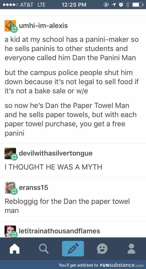 Dan the Panini Man