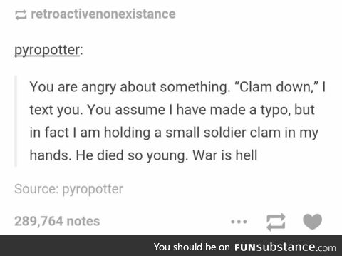 RIP, soldier