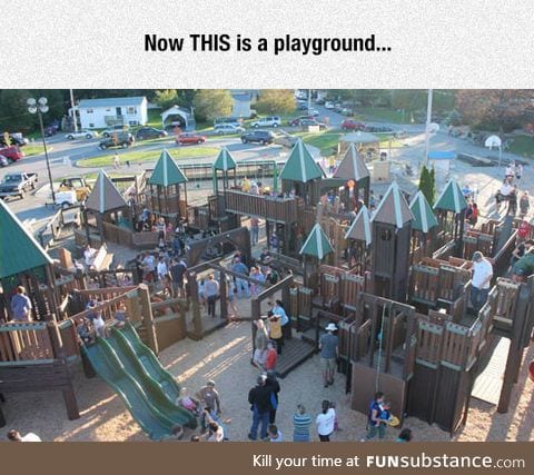 A playground like no other