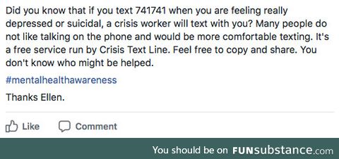 For those who need it