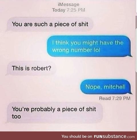I'm a piece of shit too