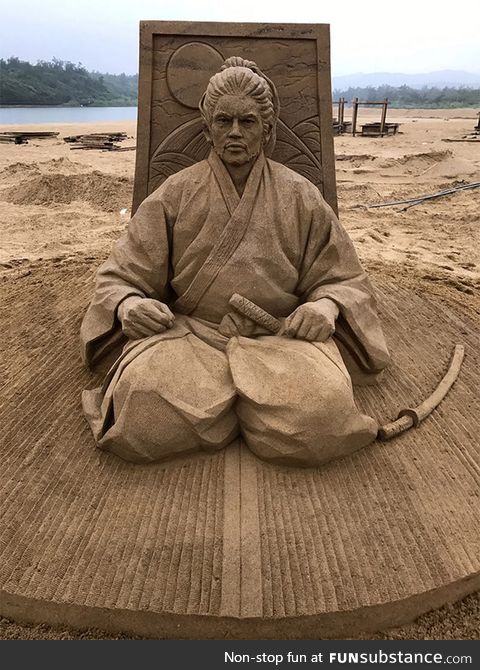 Sand sculpture