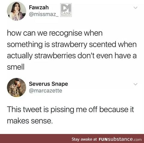 Things without smell