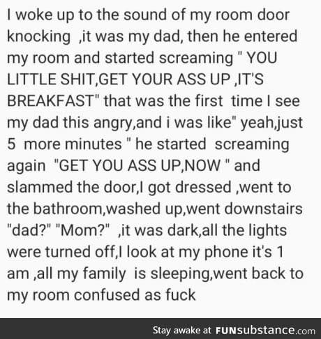 Weird story