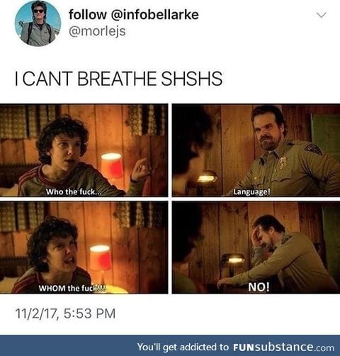 Watch the language