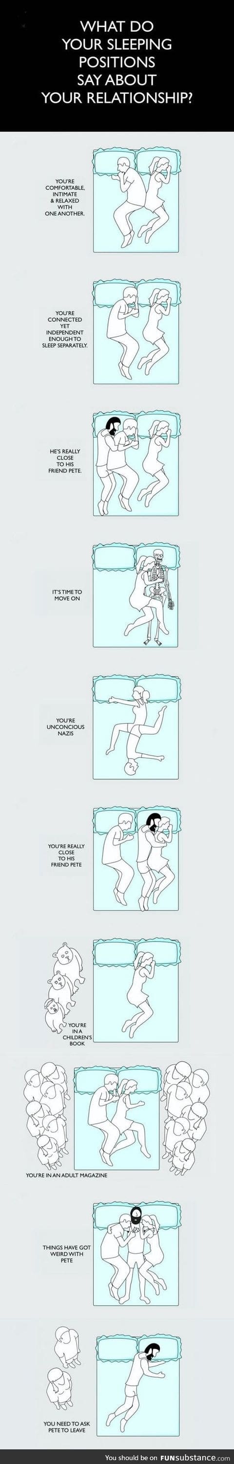 Fun facts about sleeping positions!