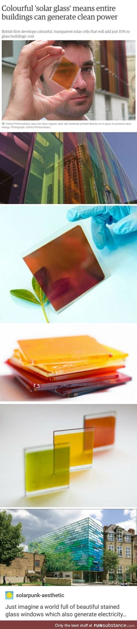 Beautiful solar panels