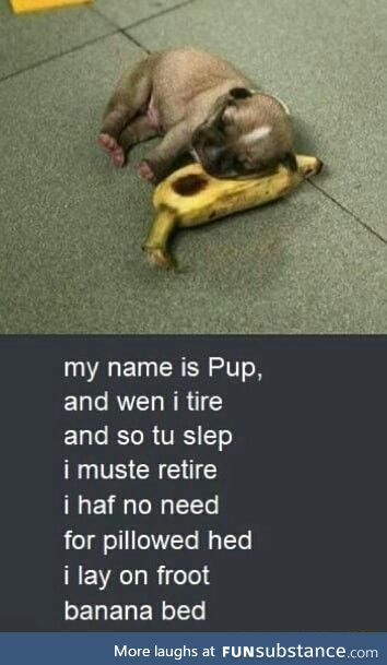 Banana pillow