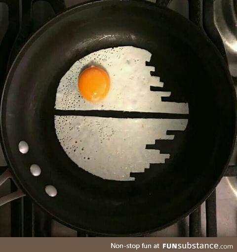 Vader's favourite breakfast