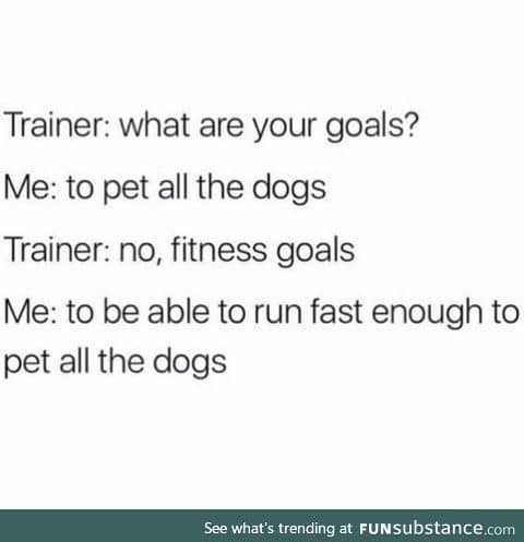 What are your fitness goals