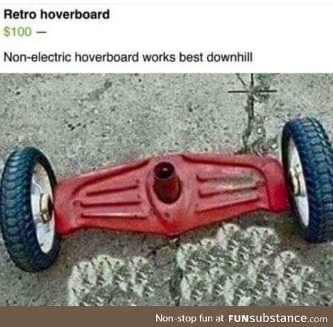 Antique hoverboard