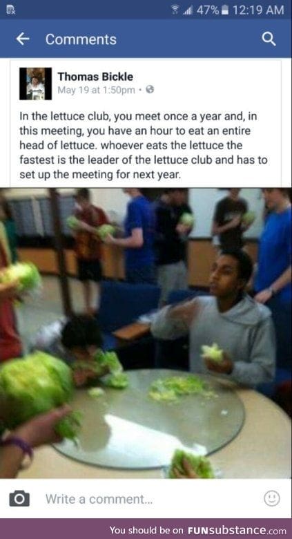 Lettuce club