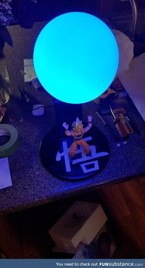 I thought some of you guys would like this lamp I built