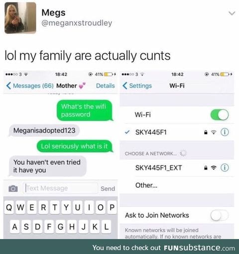 Mother is trying to drop a hint