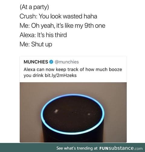 Alexa you snitch