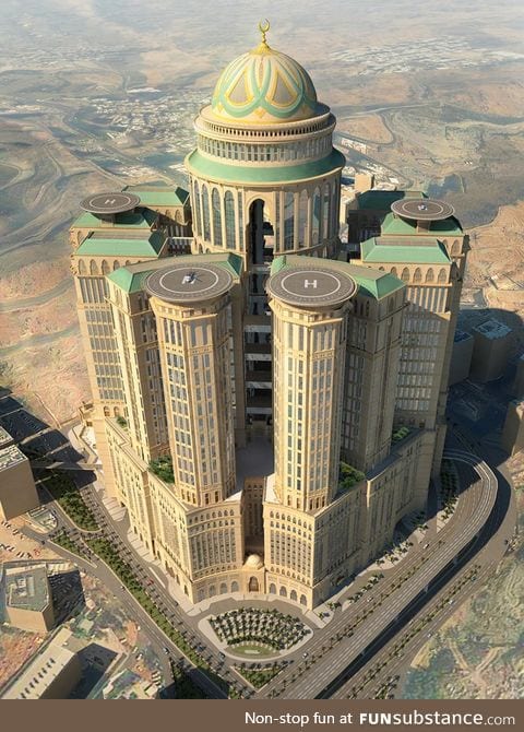 The largest hotel in the world, with a staggering 10,000 rooms