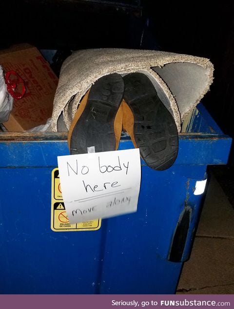 Don't look inside