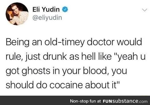 Old doctors are lit