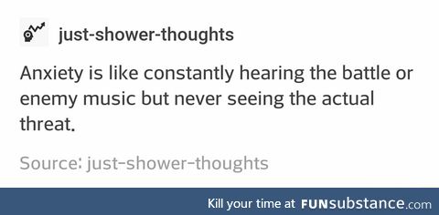 What anxiety is like