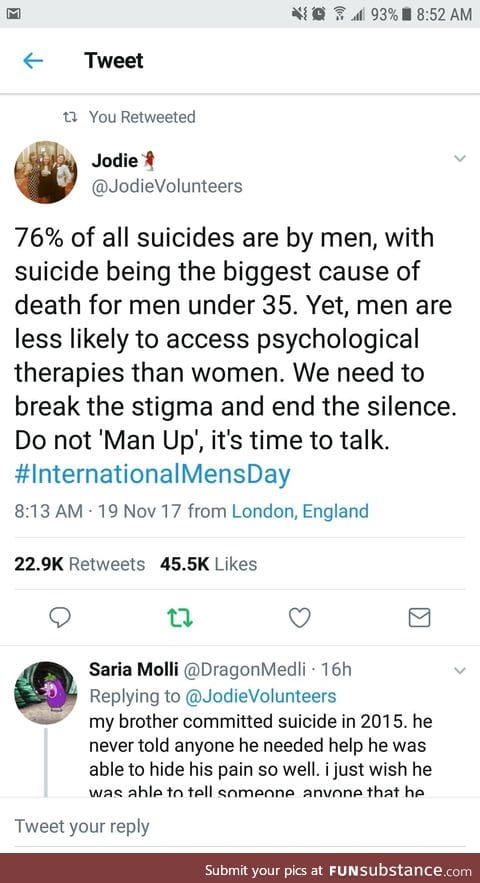 Don't "Man Up"
