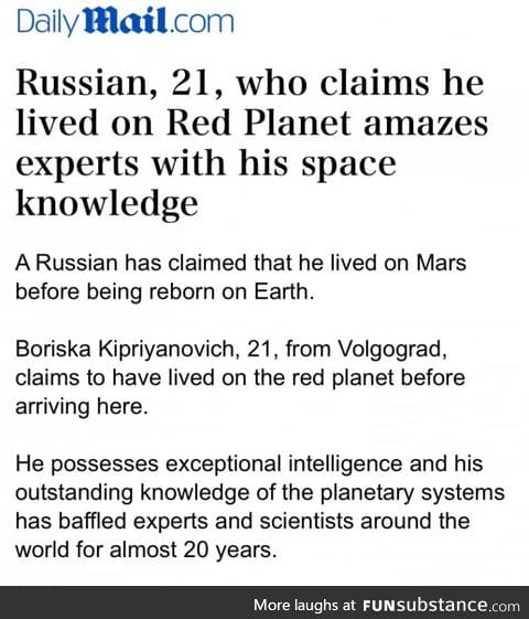 A real alien