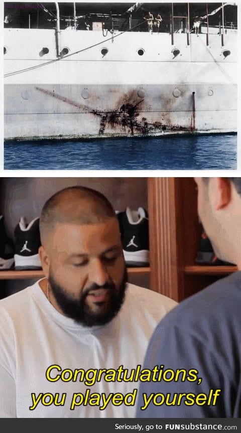 HMS Sussex vs. A Jap